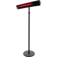 SUNRED® Smart Heater Proglax Gastro Standing Black 2000 W Heizstrahler stehend