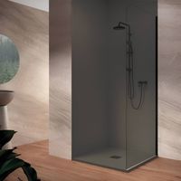 Panneau d'habillage mural pour douche NEXO anthracite 70 x 190 cm