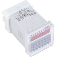 Minuterie de relais temporisé programmable 0,1S-99H 8 broches DH48s s (24V AC/DC)