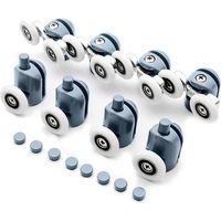 Ruedas para cabina de ducha, juego de 8 piezas. KK9646