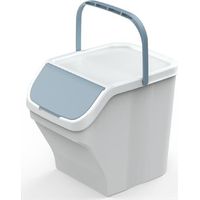 PATTUMIERA PER DIFFERENZIATA TORRE 25LT BIANCO/AZZURRO