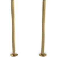 Talus - Polished Brass Polished Pipe Covers 300mm