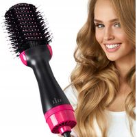 SÈCHE-CHEVEUX 3 EN 1, BROSSE, LISSEUR POUR COIFFER, SÉCHER ET LISSER LES CHEVEUX