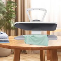 Machine à repasser professionnelle - 2200 W - Réservoir de 1 l - 5 modes d'utilisation tactile - Avec arrêt automatique - Pour le repassage des vêtements, des draps et des tissus en nylon, soie et