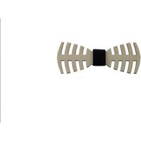The bars, papillon 3 d fishbone shape in legno di faggio accessorio professionale