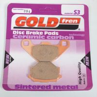 Bremsbelag Gold Fren für Motorrad Fantic 125 Caballero Regolarita