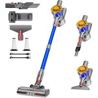 Aspirateur Balai sans Fil 450W/40KPA, 50 Minutes Autonomie Aspirateur sans Fil Puissant avec Écran Intelligent, aspirateur Balai Puissant pour Les Poils d'animaux/Tapis/Sols Durs,2024 Dernier Modèle