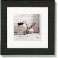 Walther Design HO220B Cadre photo bois noir 20x20 cm