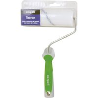 Nespoli Texron - Rullo di vernice per pavimenti, 15 cm, con manico ergonomico, bordi smussati per evitare segni