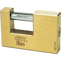 CADENAS RECTANGULAIRE POUR RIDEAU METALLIQUE 'ADITUS' ISEO 55 mm