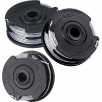Lot De 3 Bobines Pour Débroussailleuse Bosch Art 24 27 30 30-36 Li 18 M 1,65 Mm