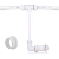 Fontaine de Piscine, Fontaine D'Arrosage De Piscine, Jet d'eau Piscine Fontaine, Accessoires de Piscine à Double Jet, Fontaine Piscine Cascade, Fontaine Cascade Pulvérisateur, avec Adaptateur
