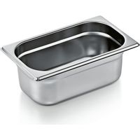 Bac inox GN 1/4 H 100 mm 2,8 ltr GN ESSENTIALS - Was Germany