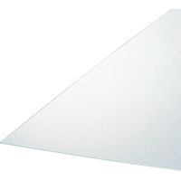 Lastra in plexiglass trasparente 4mm - 50x50 cm