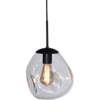 Lampe suspendue Lava 1x verre transparent Ø 24cm - 2760-05-00-61