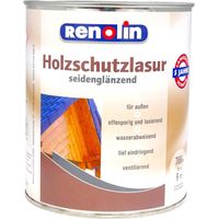 3x Ren Holzschutzlasur 750ml Außen Möbel Wetter Politur Farbe Lack Anstrich Zaun