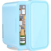 Mini frigo da 6 litri/8 lattine 220-240 V AC/DC, refrigeratore termoelettrico portatile