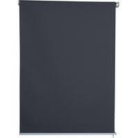 Sichtschutzrollo Vertikalmarkise Sonnenschutz Sichtschutz blickdichtes Rollo 1,2 x 2,3 m anthrazit