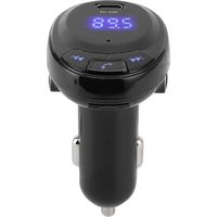 BT09 Bluetooth 12V FM Transmetteur Sans Fil Mp3 Lecteur Voiture Chargeur Rapide Type C PD 30W
