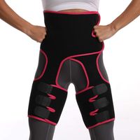 Ceinture amincissante, gaine cuisses, ceinture de fitness, corset minceur, gaine 3 en 1 pour hommes et femmes, rehausse-fesses, affine les cuisses, musculation, sport, fitness, yoga - XL