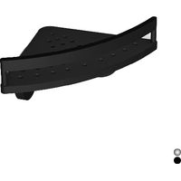ANGOLARE DOCCIA CON BARRIERA KATAY- Cromo cm 27,7 x h.9,5 x 15,6- KOEMO- pezzi 1