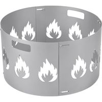 Randaco Funkenschutz, spritzschutzhaube, hitzebeständige, zusammensteckbare Brandschutzhaube, mit Griff, aus Eisen