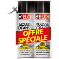ELCH - Mousse Elch expansive 500ml lot de 2