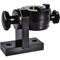 Montageblock aus Stahl, HSK A 100 Maße in mm (BxTxH): 170 x 72 x 170