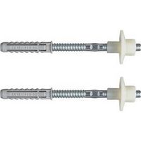 2 PIÈCES ÉLÉMENTS DE FIXATION FISCHER POUR LAVABOS SEMI-ENCASTREÉS WD Dimensions : Tass 12 Vis M10x120