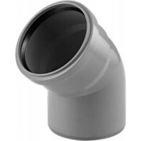 Magnaplast Codo PVC 87° Gris 75 mm para evacuación