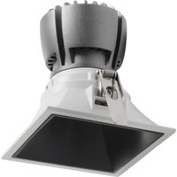 Plafonnier encastré NOK3 Square LED COB 7W 675lm CRI80 3000K 40º - Blanc