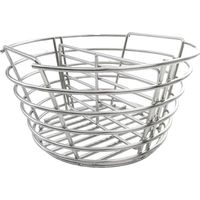 Panier à charbon de bois en acier inoxydable pour Patton barbecue kamado 15-16"