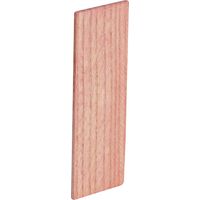 Verglasungsklötze Holz Esche lackiert Holzklotz 80x26x2 mm 100 Stück Glaserklötze rot