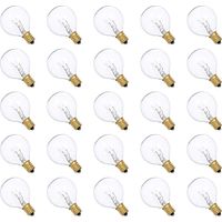 Neoglint AC230V G40 Globe Tungsten Incandescent B ulb Lamp 25 P ack E12 Base Socket Holder IP44 Wate