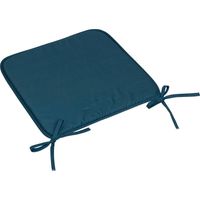 Stuhlgalette Micro Ägäisblau 39x39cm - Atmosphera créateur d'intérieur