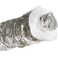 tubo flessibile termo ventilazione pellet 80 mm x 10 mt coibentato