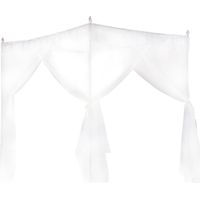Luxury Princess Three Openings Openings Bed Rurtain Cape-Netting Mosquito Mosquito Net Litteur (L)