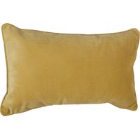 Kissen Lilou Samteffekt 30 x 50 cm Atmosphera - Ocker