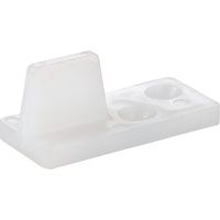 Guide planeur 214 plastique blanc portes en bois HELM (Par 10)