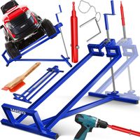 MASKO® Rasentraktor Heber 400kg Aufsitzmäher Hebevorrichtung Rasentraktorheber Reinig.Hilfe Hebebühne