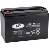 Landport Bleiakku 12V 100Ah AGM Batterie NSA LP12-100 T11
