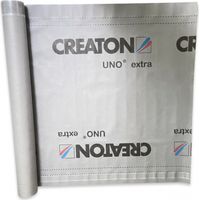 Creaton "Uno" extra Unterdeckbahn mit Klebestreifen 75m² Rolle für untergeordnete Gebäude 4069688