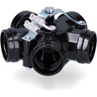 Mehrfachlampenhalter 5er Support E27, M10, 4A, 250 V, Schwarz (unter Schrumpfschlauch)