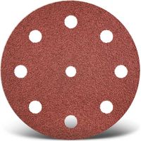 MENZER Klett-Schleifscheiben Ø 125 mm K36 9-Loch Set 25-teilig 25 Stk