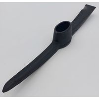 Pioche croisée 2,5 kg, pioche sans manche, houe