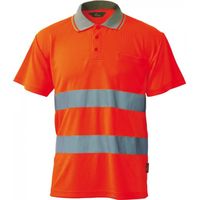 POLO BETA WARNING L ARANCIONE PS01-BO