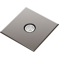 Led Powerlite Ww Quadrata In Acciaio Inox