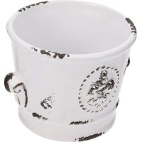 1 pot de fleurs en céramique