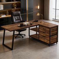 Un bureau spacieux,une table de travail,un bureau d’ordinateur,une table de bureau en L (table uniquement)