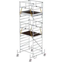 MUNK Rollgerüst SG mit Doppelplattform 1,35x1,80m Plattform 6,66m AH